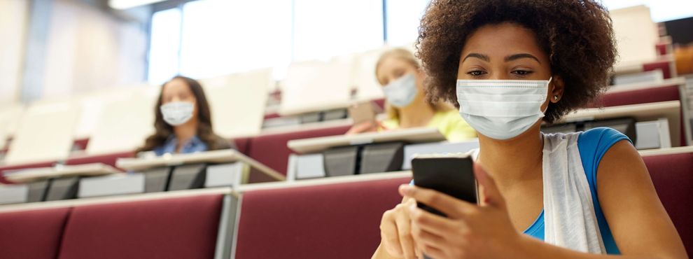 Facemasks to be compulsory at high-risk English universities