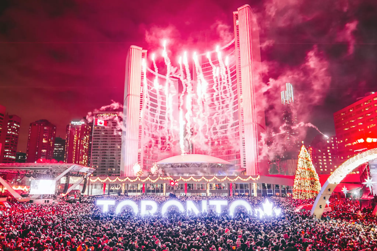 best places to visit in canada for new years